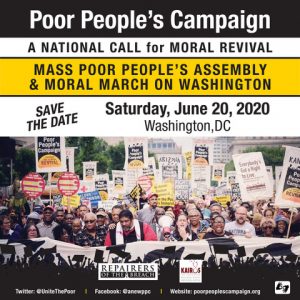 Save the Date: June 20, 2020, is the March on Washington.