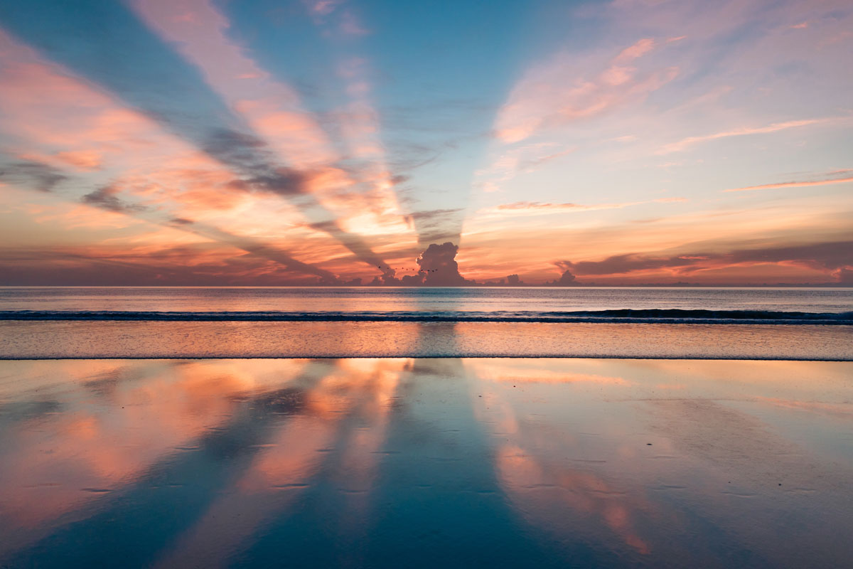 Sunrise at Daytona Beach